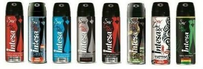INTESA UNISEX Dream-SET Deo 8 x 125ml Deodorant Spray