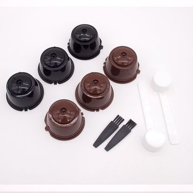 Kaffeefiltertasse mit Löffelbürste passend für Dolce Gusto Mehrwegkapselfilter