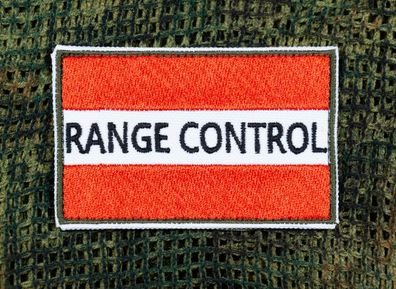 Patch: "Range Control", 8,5 x 5,5 cm