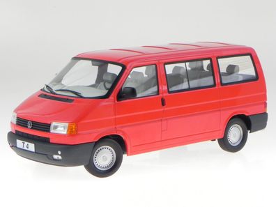 VW T4a Bus Caravelle 1992 rot Modellauto 180261 KK 1:18