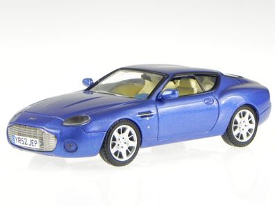 Aston Martin DB7 Vantage Zagato 2003 blau Modellauto 030 Whitebox 1:43