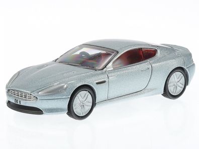 Aston Martin DB9 Coupe skyfall silver Modellauto 76AMDB9001 Oxford 1:76