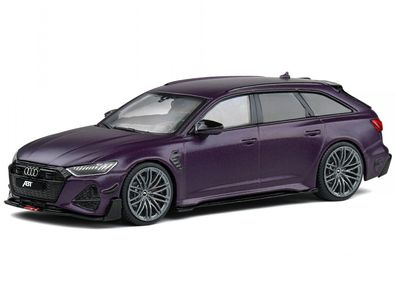 Audi A6 C8 RS6-R ABT purple matt Modellauto S4310701 Solido 1:43