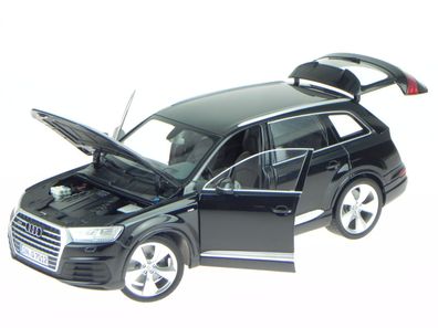 Audi Q7 4M 2015 orca schwarz Modellauto 7625 Minichamps 1:18
