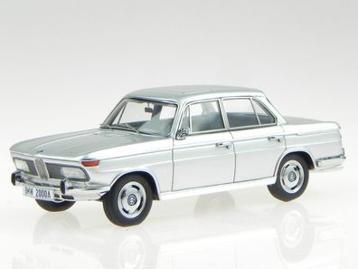 BMW 2000 A 1962 silber Modellauto 437023000 Minichamps Resine 1:43