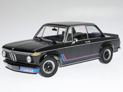 BMW e10 2002 Turbo 1973 schwarz Modellauto 155026204 Minichamps 1:18