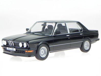 BMW e12 M535i 1980 schwarz Modellauto 183264 Norev 1:18