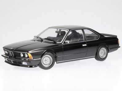 BMW e24 635 CSi 1982 schwarzmet. Modellauto 155028104 Minichamps 1:18