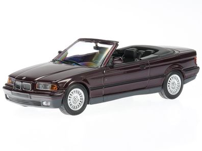 BMW e36 325i Cabrio 1993 violett Modellauto 940023331 Maxichamps 1:43