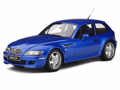 BMW e36/8 Z3 M Coupe 3.2 estoril blau met. Modelauto OT318 Otto 1:18