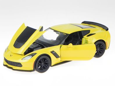 Chevrolet Corvette Z06 2015 gelb Modellauto 31133 Maisto 1:24