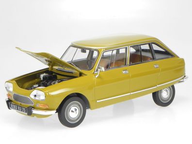 Citroen Ami 8 Club 1969 goldgelb bouton d'or yellow Modellauto 181670 Norev 1:18