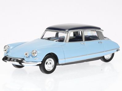 Citroen DS 21 Pallas 1967 MonteCarlo blau Modellauto 157083 Norev 1:43