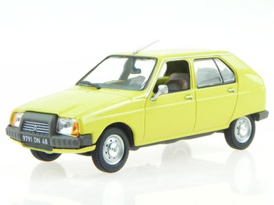 Citroen Visa Club 1979 mimosen gelb Modellauto 150940 Norev 1:43