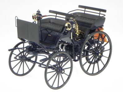 Daimler Motorkutsche 1886 dunkelblau Modellauto 183700 Norev 1:18