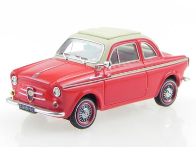Fiat 500 NSU Weinsberg 1961 rot Modellauto pr0021 PremiumX 1:43