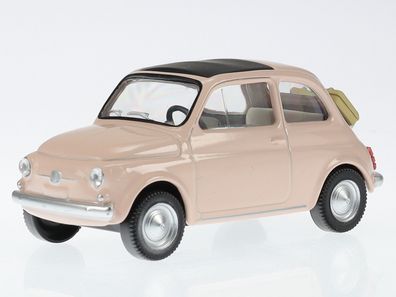 Fiat 500F pink 1965 Modellauto 771200 Norev 1:43