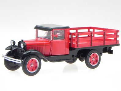 Ford AA platform truck Pritsche 1928 rot ModellautoWB290 Whitebox 1:43