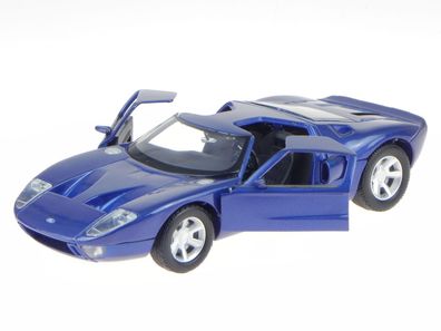 Ford GT Concept blau Modellauto 73297 Motormax 1:24