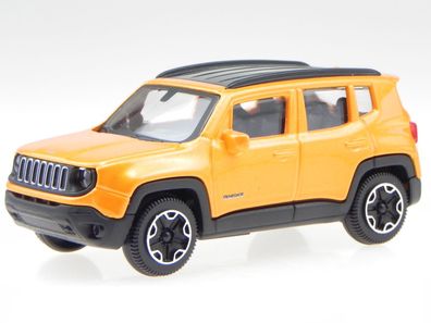 Jeep Renegade orange Modellauto 30385 Bburago 1:43