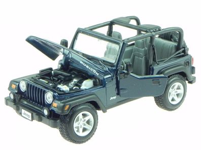 Jeep Wrangler Rubicon blau Modellauto 31245 Maisto 1:24