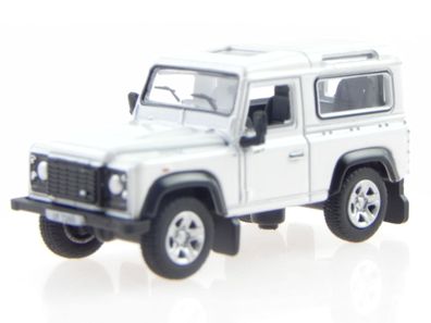 Land Rover Defender 90 Station Wagon weiss Modellauto F012 Oxford 1:76
