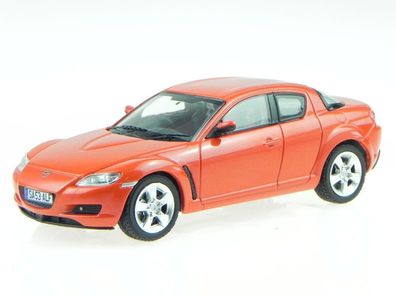 Mazda RX8 orange-rot 2003 Modellauto PRD332 PremiumX 1:43