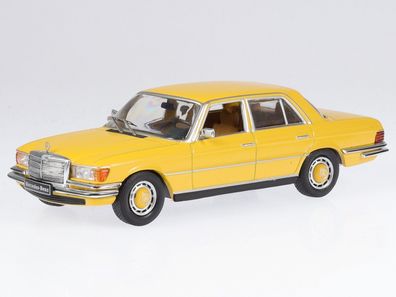 Mercedes W116 450 SEL S-Klasse 1975 gelb Modellauto IXOCLC330 IXO 1:43
