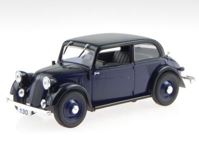 Mercedes W23 130 1934 blau schwarz Modellauto deAgostini 1:43