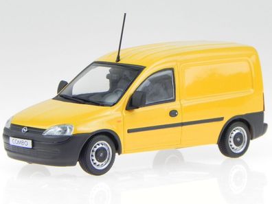 Opel Combo Kasten 2002 gelb Modellauto Minichamps 1:43