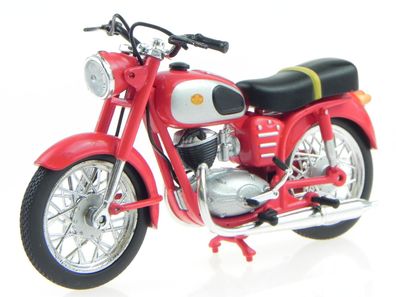 Pannonia 250 rot DDR Ostalgie Motorrad Modell 109 Atlas 1:24