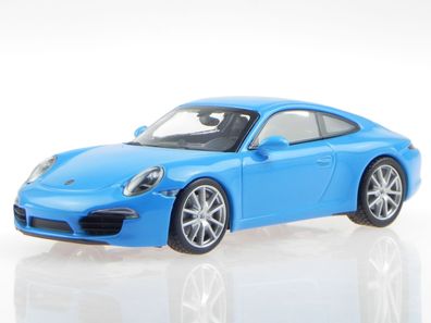 Porsche 911 991 Carrera S 2012 blau Modellauto 60220 Maxichamps 1:43