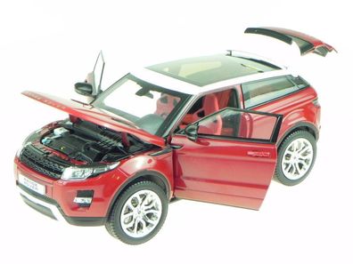 Range Rover Evoque rot Modellauto 11003mbr Welly GTA 1:18