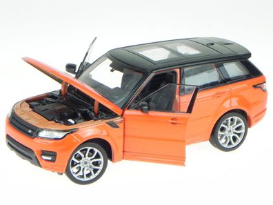 Range Rover Sport 2015 orange Modellauto 24059 Welly 1:24