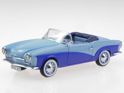 Rometsch Lawrence Cabrio 1959 hellblau blau Modellauto 43295 BOS 1:43