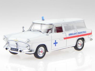 Simca Marly Ambulance Modellauto 7495010 Atlas 1:43