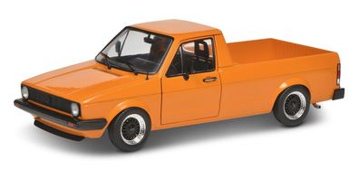 VW Caddy 1 Pritsche orange metallic Modellauto 1803502 Solido 1:18