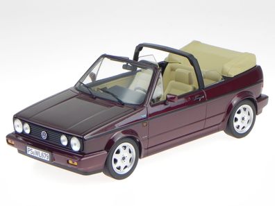 VW Golf 1 Cabrio Classic Line 1992 rot Modellauto 188403 Norev 1:18
