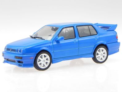 VW Jetta A3 1995 blau Modellauto gl86323 Greenlight 1:43