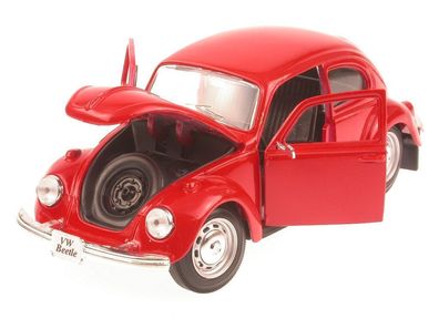 VW Käfer rot Modellauto Maisto 1:24