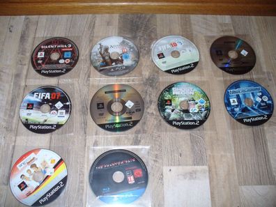 Playstation Spiele, Ghost Recon, Need for Speed, Fifa,