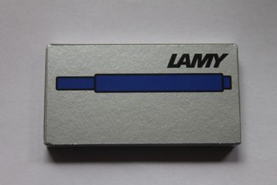 Lamy Tintenpatrone T 10, königsblau; 5 Patronen