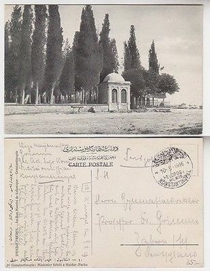 65973 Ak mit Feldpoststempel Türkei Feldpost Militär Mission Konstantinopel 1916