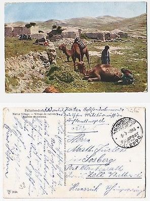 66284 Ak mit Feldpoststempel Türkei Feldpost Militär Mission Aleppo 1916