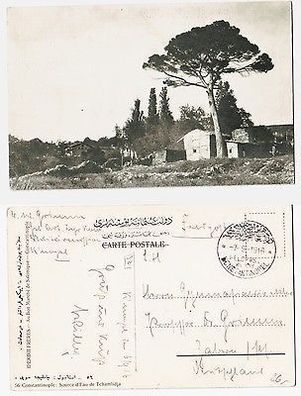 66300 Ak mit Feldpoststempel Türkei Feldpost Militär Mission Konstantinopel 1916