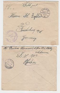 65019 Feldpostbrief Deutsch Südwestafrika mit Truppenstempel Karibib 1905