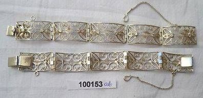 filigranes altes Damen Armband aus 835er Silber