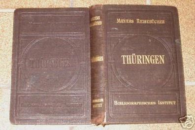 Meyers Reisebücher Thüringen und Frankenwald 1906