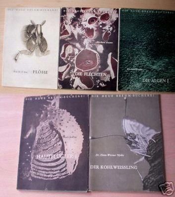 5 Hefte "Die neue Brehm-Bücherei" 1949 bis 1953