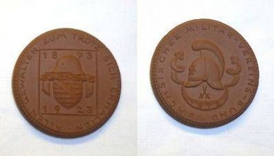 Medaille sächsischer Militärverein Bund 1873-1923